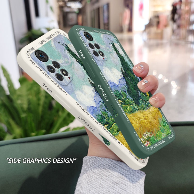 Ốp Điện Thoại Lúa Mì Thiết Kế Sáng Tạo Cho Xiaomi Redmi Note 11 11S 11T Pro Plus + 4G 5G