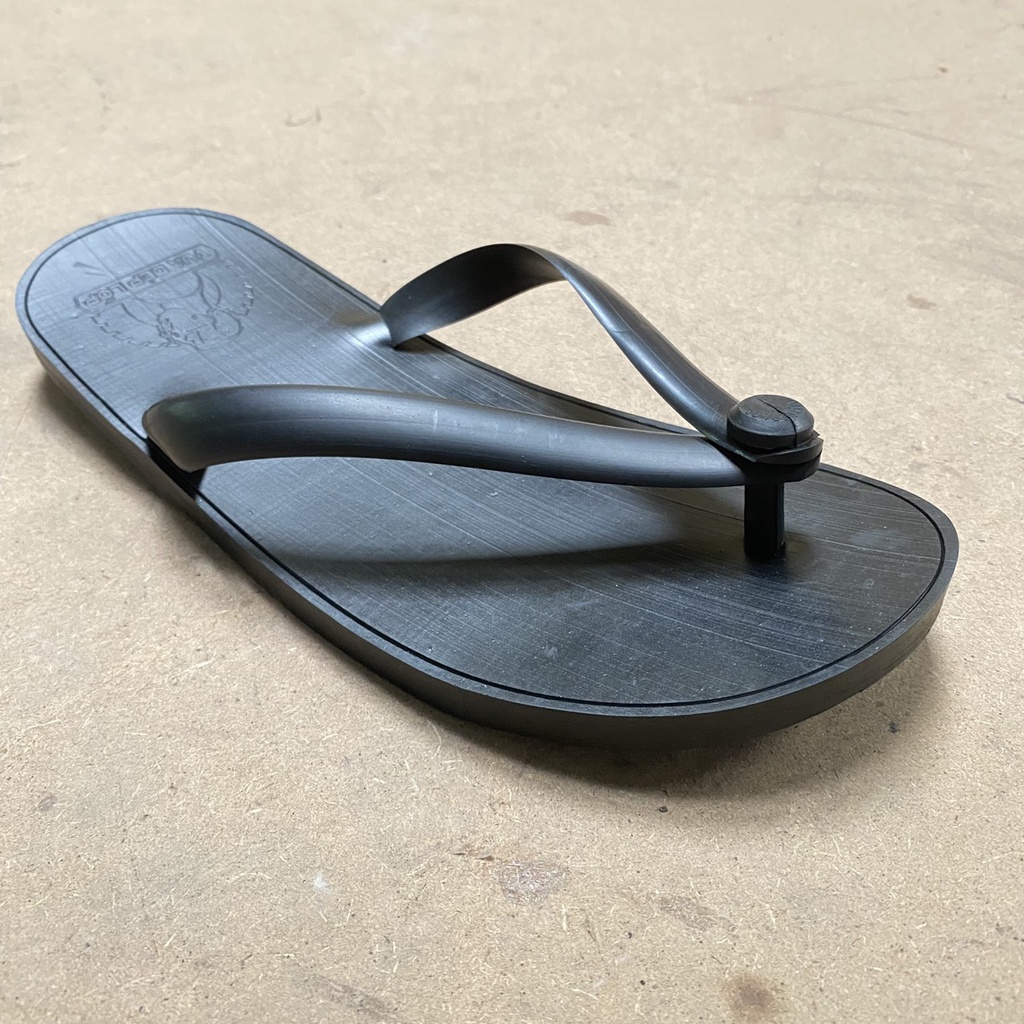 Dép cao su nam tông quai núm, dép lốp cao cấp nam nữ đế cao thương hiệu deplop_official