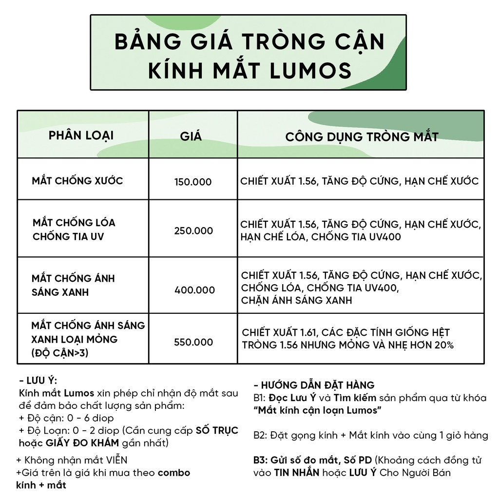 Gọng kính cận LUMOS nam nữ vuông GM South Side N hottrend 2022 mắt kính thời trang Hàn Quốc cao cấp 9104