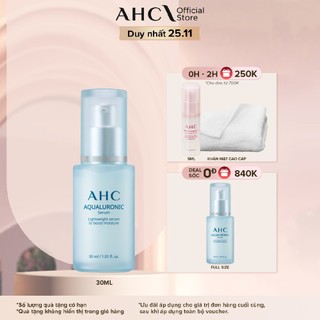 Tinh Chất Dưỡng Ẩm AHC Aqualuronic Serum 30ml