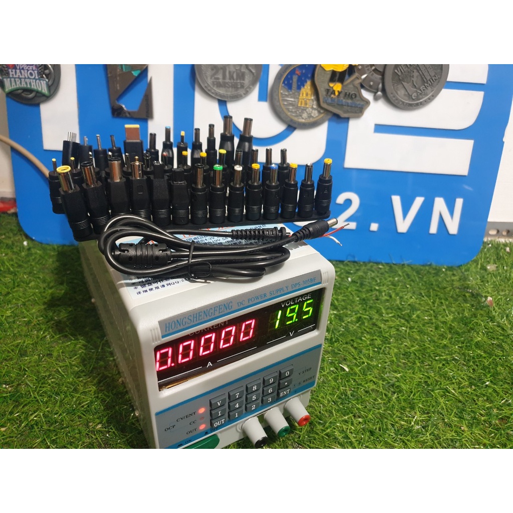 Máy cấp nguồn Đa Năng cho laptop DPS-305BF- 30v- 5a + TẶNG FULL ĐẦU SẠC