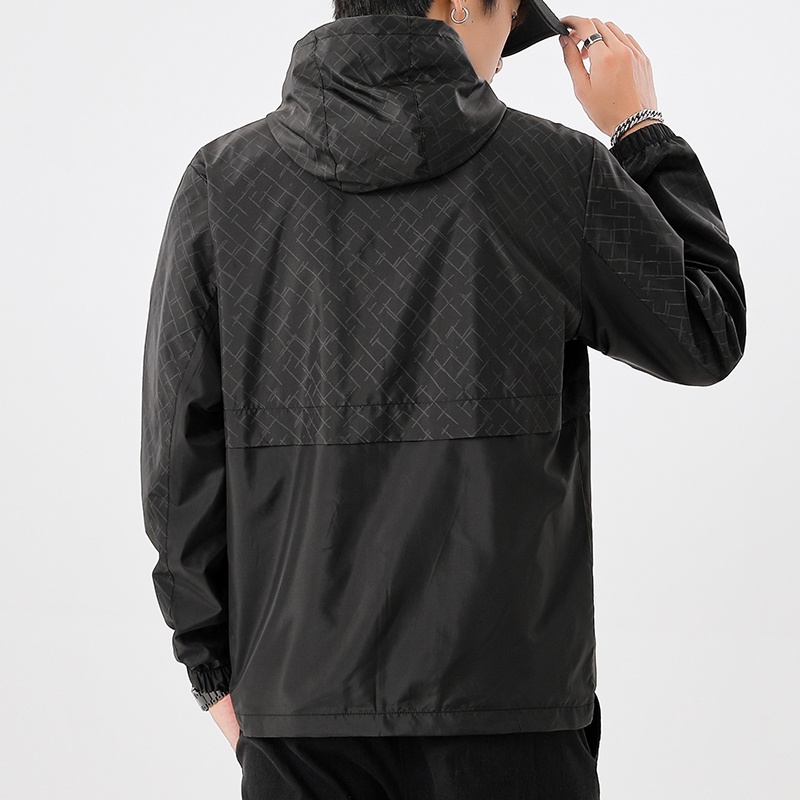 Áo Khoác Gió Adidas Màu Trơn Phối Khóa Kéo Thời Trang Cho Cặp Đôi