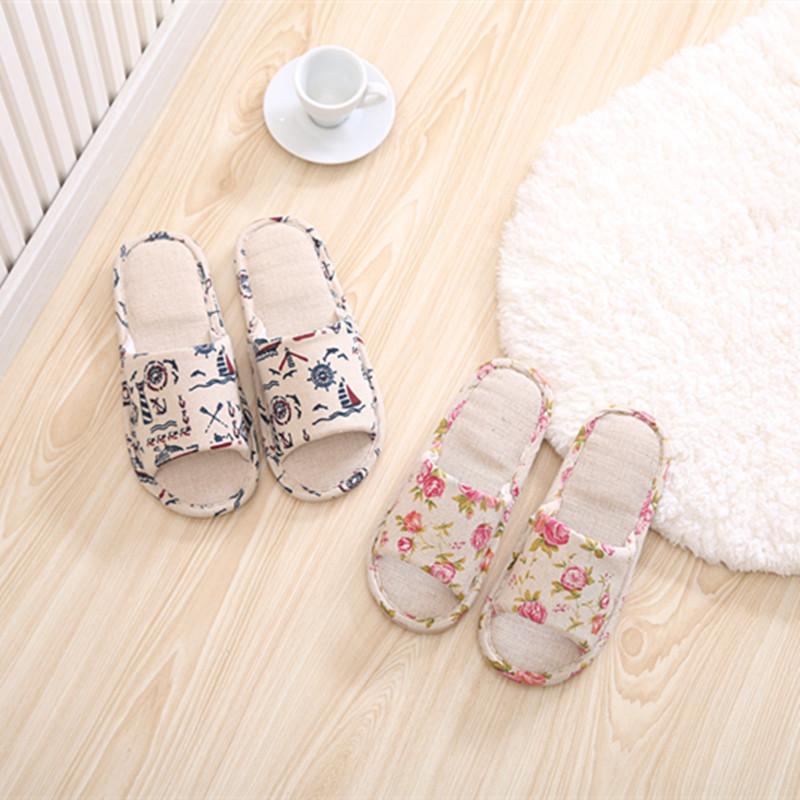 PVN54908 Dép đi trong nhà, đế cao su - Họa tiết Mèo