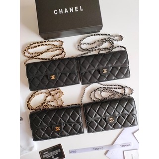 Ví cha neo da thật sz19 kèm dây đeo