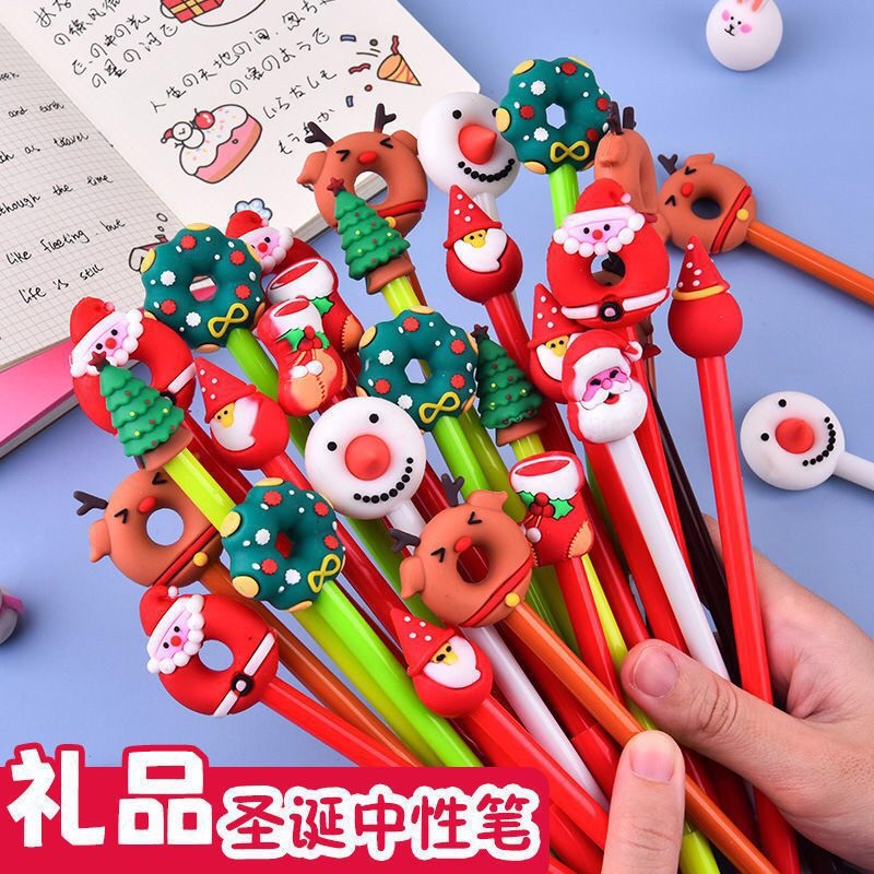 Bút bi nước Noel nhiều mẫu