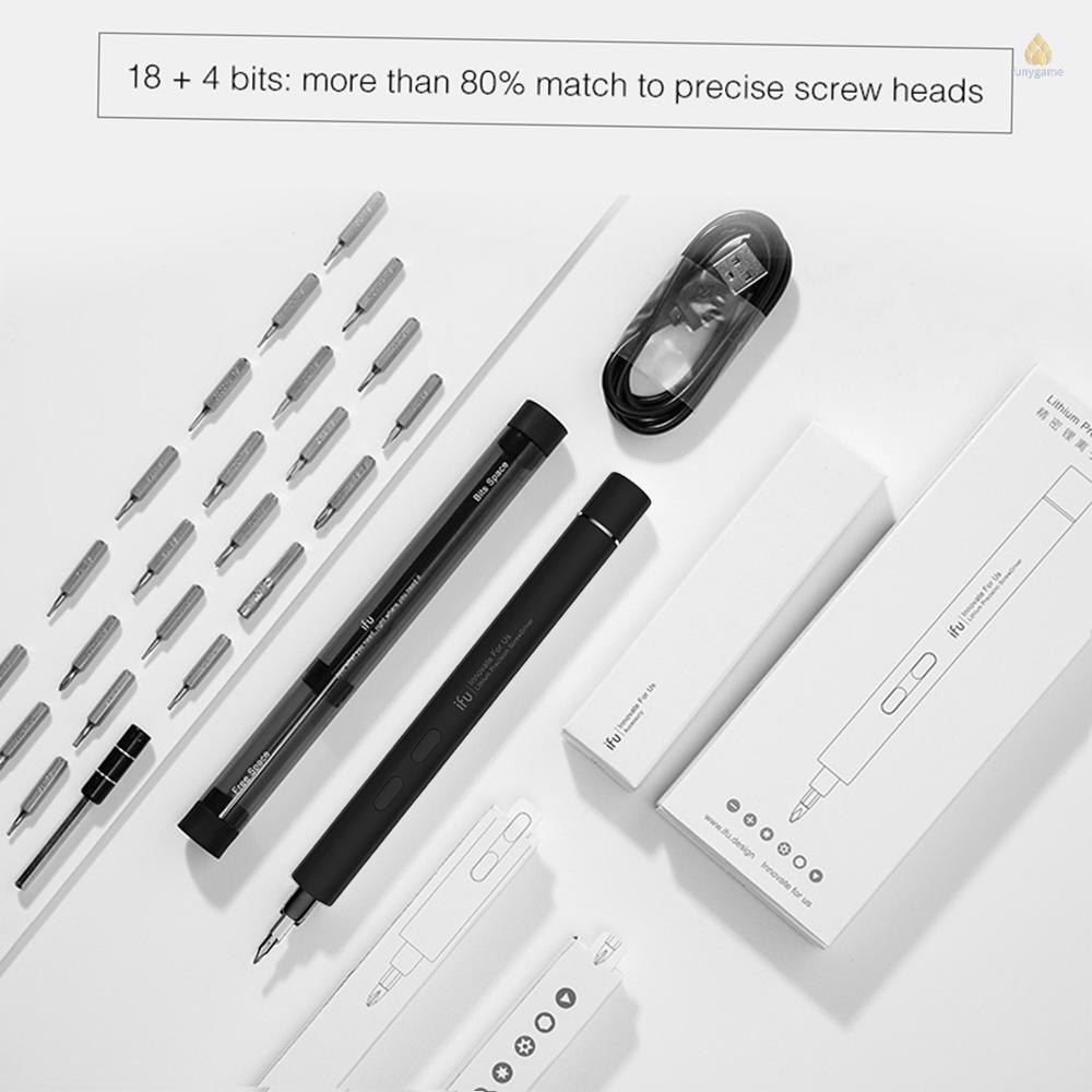 Tuốc Nơ Vít Điện Tử Lithium Sạc Cổng USB Dùng Sửa Chữa Laptop PC Điện Thoại