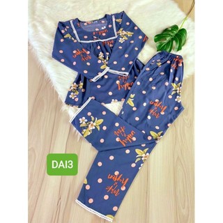 Bô lanh lụa thái tay dài size 45-75kg