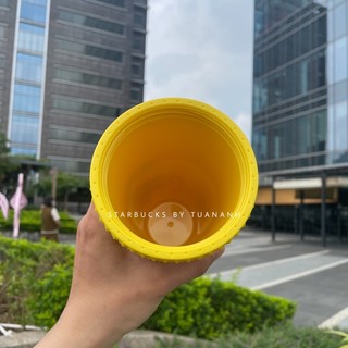 [Chính hãng] Ly Starbucks Studded Hawaii Yellow 710ml