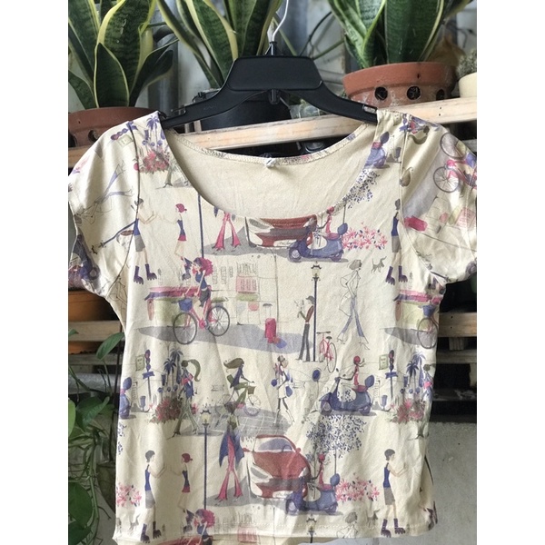 Áo croptop- Dưới 50kg