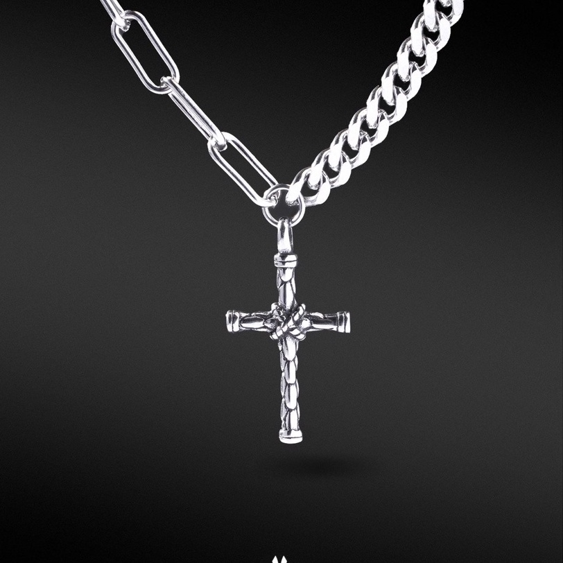 Dây chuyền nam, nữ Helios Cross New Chain DCN148