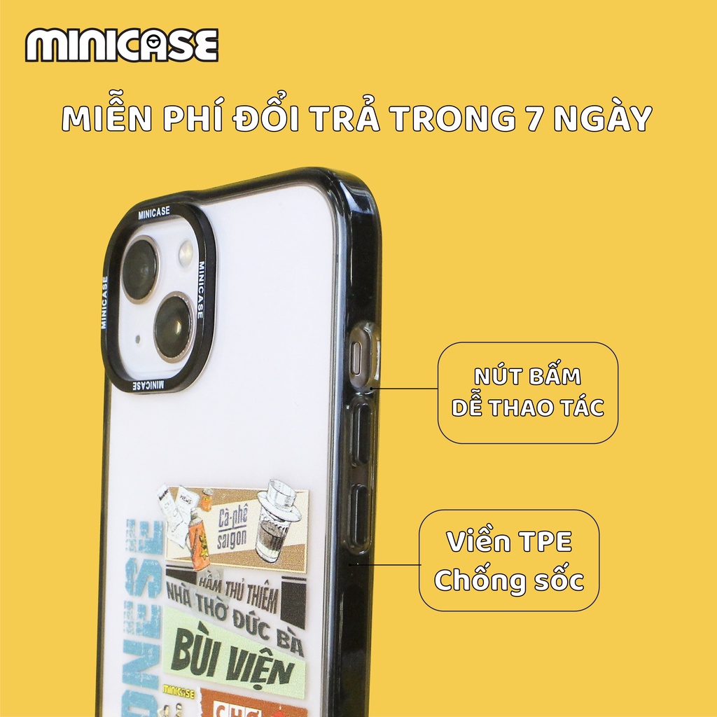 Ốp lưng IP Minicase phiên bản Sài Gòn không ngủ