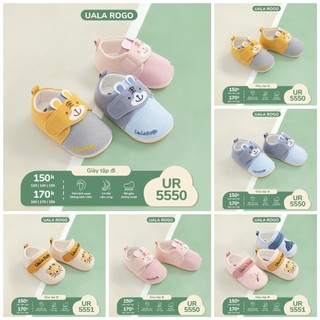 [UALA ROGO GIẢM GIÁ] Giầy tập đi mềm êm chân chống trượt cho bé trai bé gái mẫu mới cực đẹp
