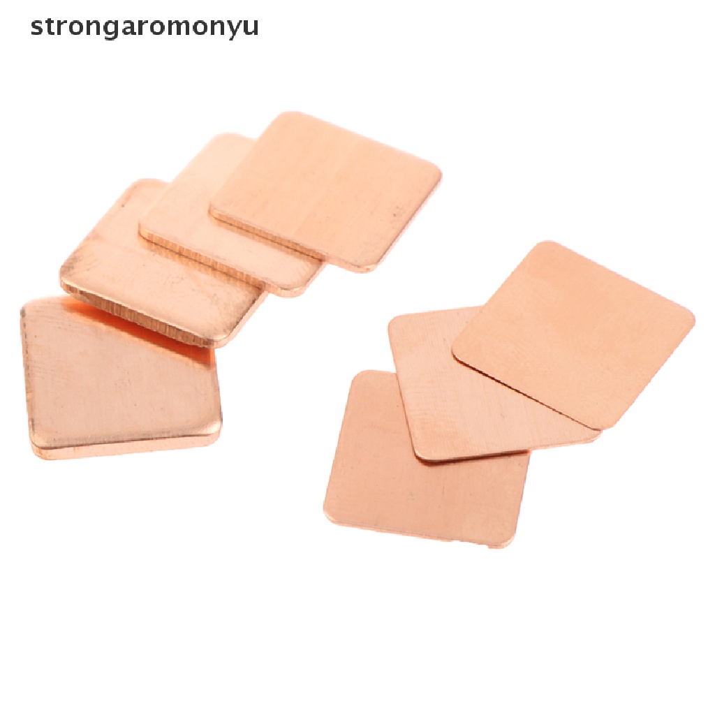 Set 10 Miếng Đệm Đồng 15x15mm Tản Nhiệt Chuyên Dụng