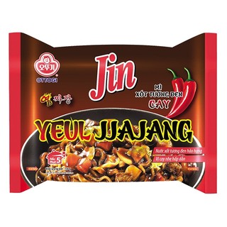 Mì jin yeul jjajang ottogi xốt tương đen cay gói 135g