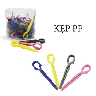 Kẹp Định Hình,kẹp mỏ vịt nhựa uốn tóc cho salon