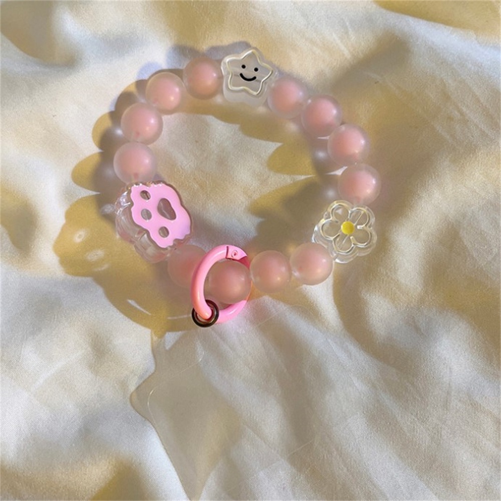 Dây Đeo Điện Thoại Dạng Chuỗi Hạt Ngọc Trai Phong Cách Bohemia Chống Thất Lạc Tiện Dụng