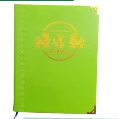 SỔ BÌA DA CAO CẤP HANDBOOK TRUNG 150 TRANG size 13 x 20 cm