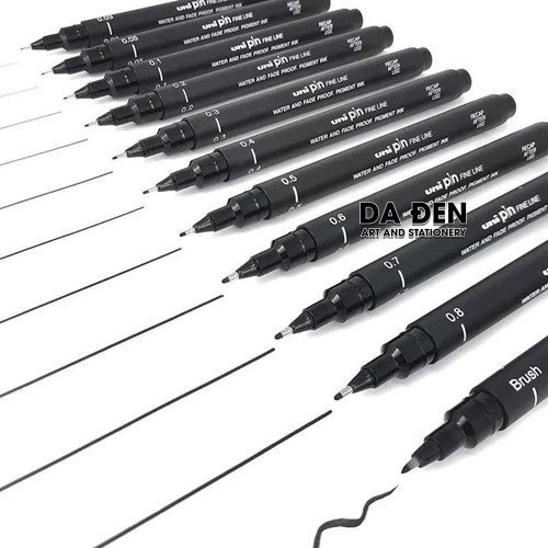 Bút Line Uniball Pin 200 Chính Hãng Kháng Nước