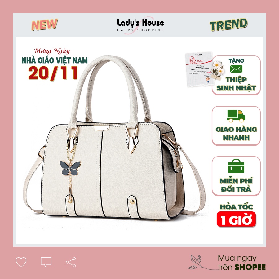 Túi xách da công sở nữ thời trang đẹp nhiều ngăn cao cấp LH108