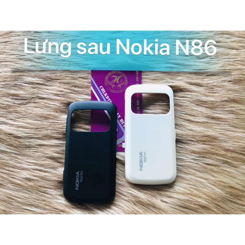 Nắp lưng sau nokia N86 Zin