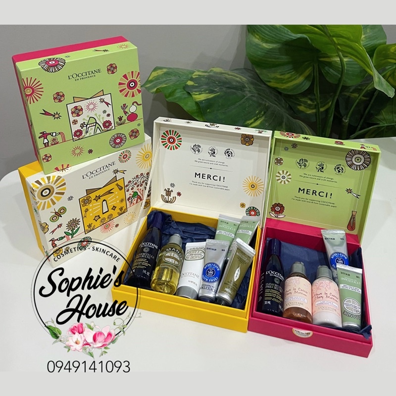 Set mini Loccitane / L’Occitane giáng sinh 2022