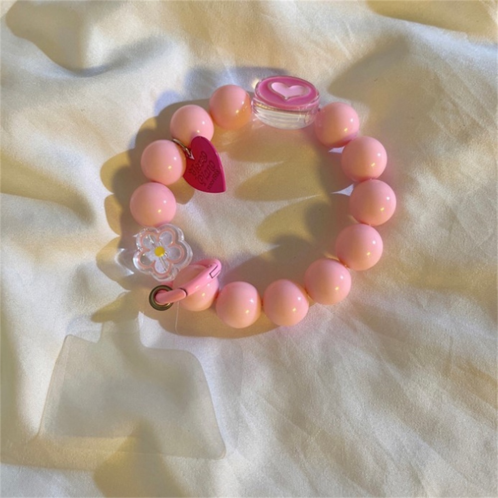 Dây Đeo Điện Thoại Dạng Chuỗi Hạt Ngọc Trai Phong Cách Bohemia Chống Thất Lạc Tiện Dụng