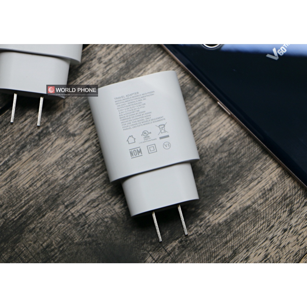 Sạc nhanh LG 25W zin chính hãng cho máy LG V60 , Wing, Velvet