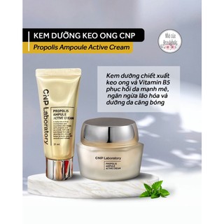 Kem dưỡng keo ong CNP Laboratory Propolis Ampule Active Cream