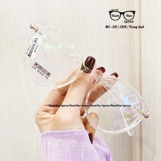 Gọng Kính Cận Nữ Tròn Nhựa Dẻo Nhẹ Chống Lóa 518 - THANHTHAO EYEWEAR
