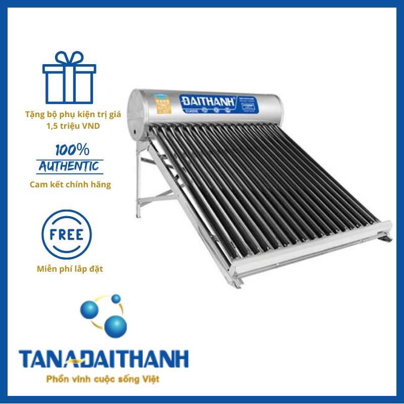 Máy nước nóng năng lượng mặt trời 150L -Φ 70-10 CLASSIC