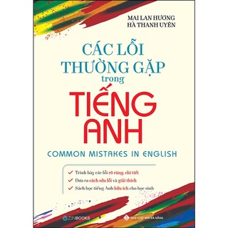Sách Các lỗi thường gặp trong tiếng Anh
