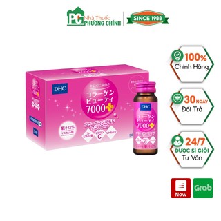 Collagen nước dhc collagen beauty 7000 plus giúp làn da luôn tươi trẻ 10x50ml
