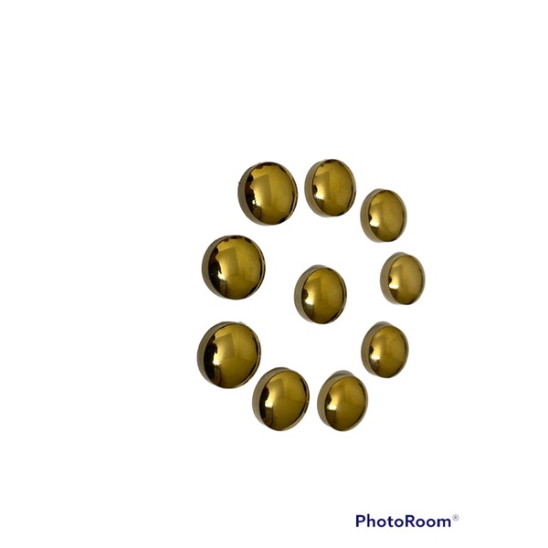 SET 8 Chụp vít mạ vàng Gold cao cấp Size 12mm