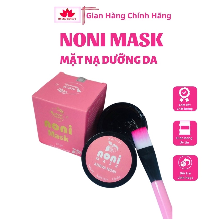 Mặt nạ thiên nhiên từ bột trái Nhàu Adeva Noni, giảm thâm nám, sáng mịn da, ngừa mụn