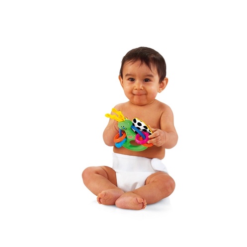 Lục Lạc Kèm Gặm Nướu An Toàn Cho Bé -Fisher Price Fun Teether Rattle