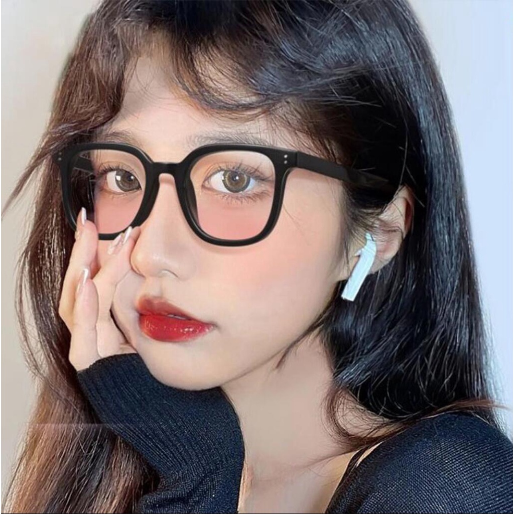 Kilii Kính Mát Gọng Kim Loại Tròng Màu Hồng gradient Thời Trang Cho Nữ