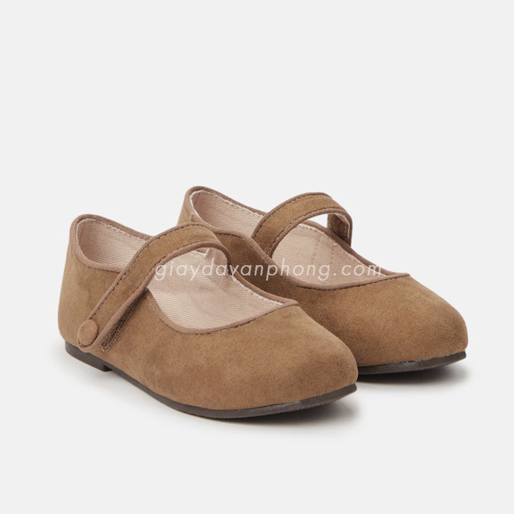 Giày búp bê quai dán ngang chuẩn xịn xuất Châu Âu mát chân
