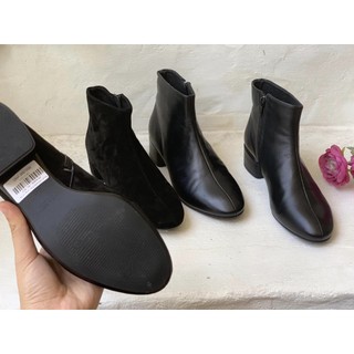 Boot vagabond lửng cổ da dê