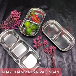 Chén đựng nước chấm 1-2-3 ngăn