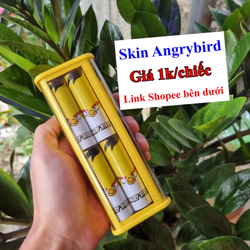 Miếng Dán Bảo Vệ Pin 18650 - Skin Pin 18650 - Vỏ Bọc Pin 18650