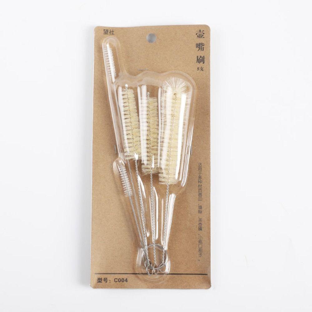 Cọ Vệ Sinh Bình Sữa Bằng Thép Không Gỉ Mềm Mại Tiện Dụng