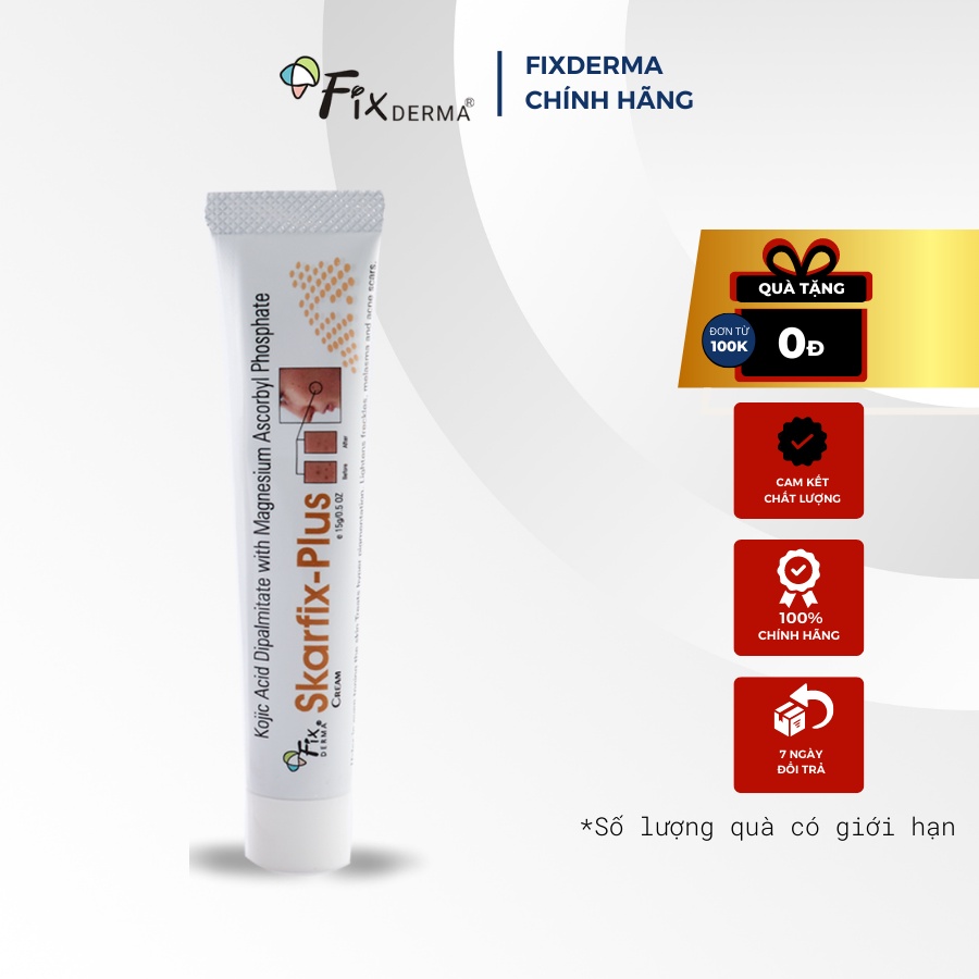 Kem Giảm Thâm Nám - Dưỡng Da Fixderma Skarfix Plus Cream 15g