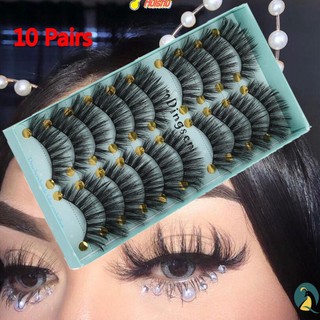 Bộ 10 cặp lông mi giả 3D tự nhiên