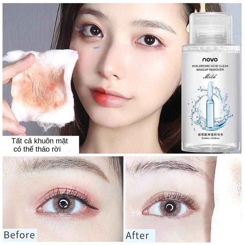 Nước tẩy trang Novo làm sạch sâu nắp ấn tiện lợi 300ml thích hợp mọi loại da