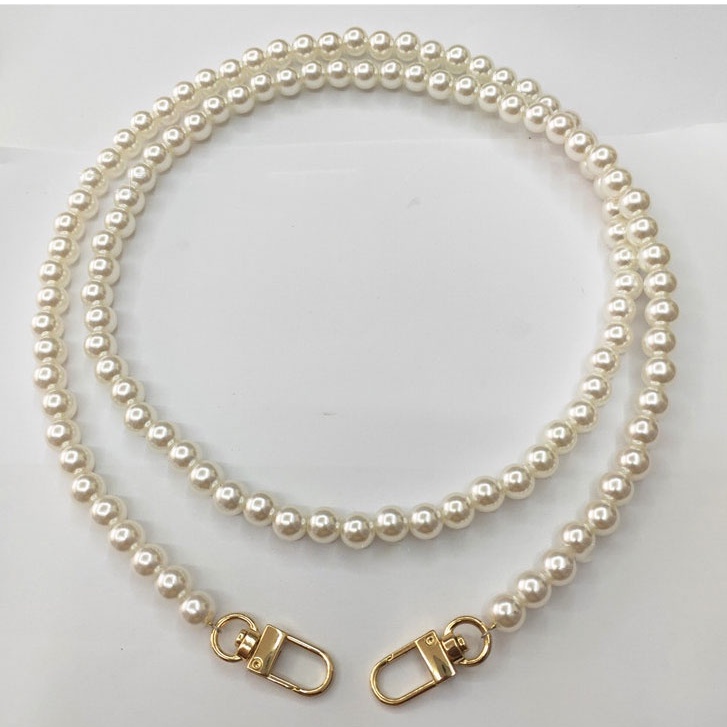 Chuỗi dây ngọc trai YADOU 10mm dùng trang trí túi xách độc đáo và sang trọng