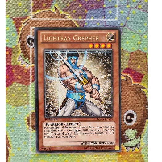 Thẻ Bài Yugioh Mint90 Monster Lightray Grepher - GAOV-EN084 - Rare