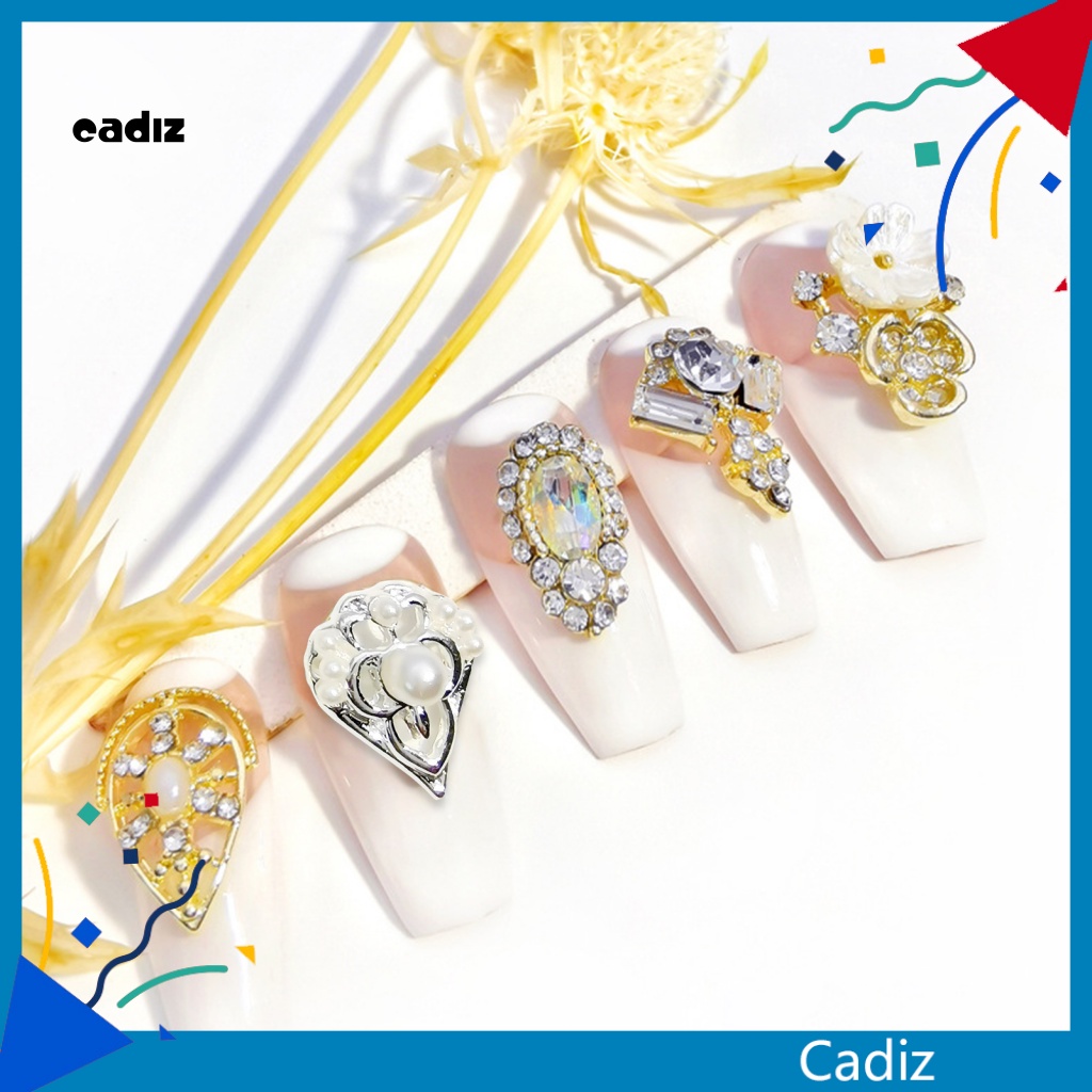 Túi 10 Phụ Kiện 3D Trang Trí Móng Tay Chuyên Nghiệp Thời Trang