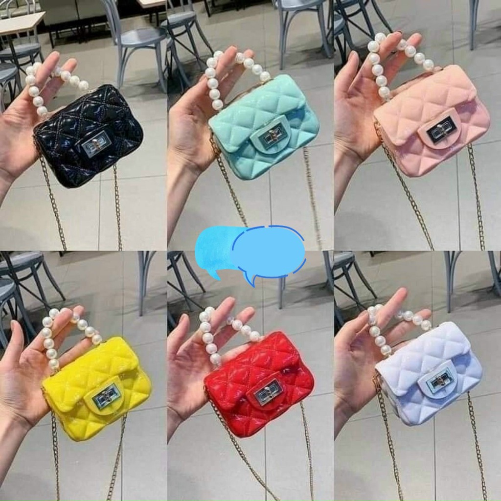 Túi đi chơi nhỏ gọn xinh xắn cho bé gái túi quai ngọc mini