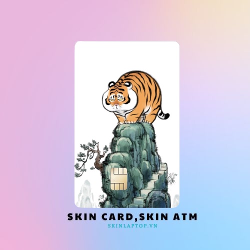 Miếng Dán Thẻ Card FATTIGER | SKIN ATM, Thẻ Xe,Thẻ Chung Cư Trang Trí - Chất Liệu Decal Vinyl Chống Nước