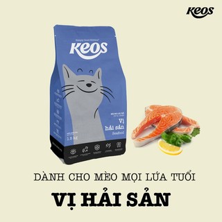 Thức Ăn Hạt Cho Mèo Keos